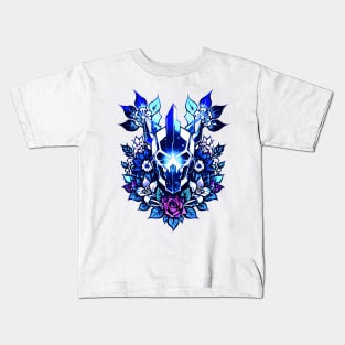 Cyberpunk Flowers Kids T-Shirt